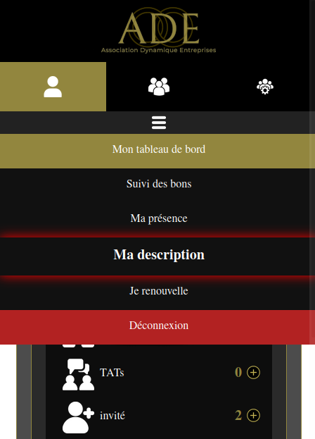 Appuyer sur ma description