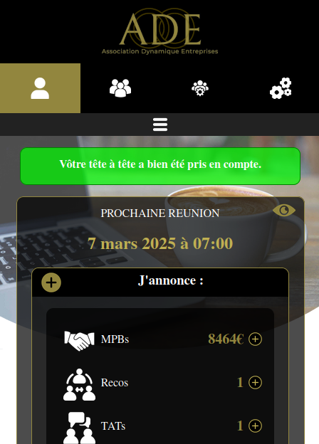 tête-à-tête validé